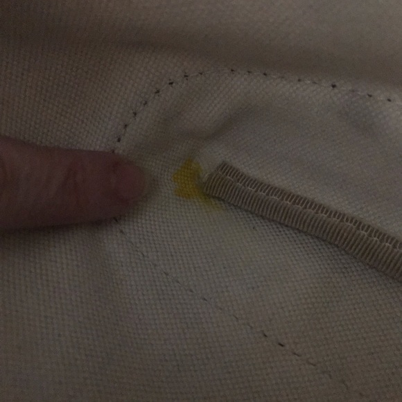 Gucci canvas craft tote blue leather trim - Picture 8 of 16